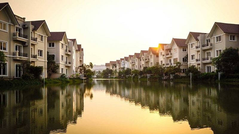 Biệt thự hoa phượng Vinhomes Rivers